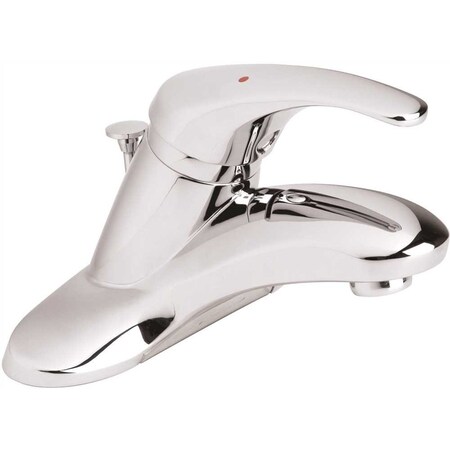 Symmons Symmetrix 4 in. Centerset 1-Handle Bathroom Faucet in Chrome S-20-2-BH-G-0.5